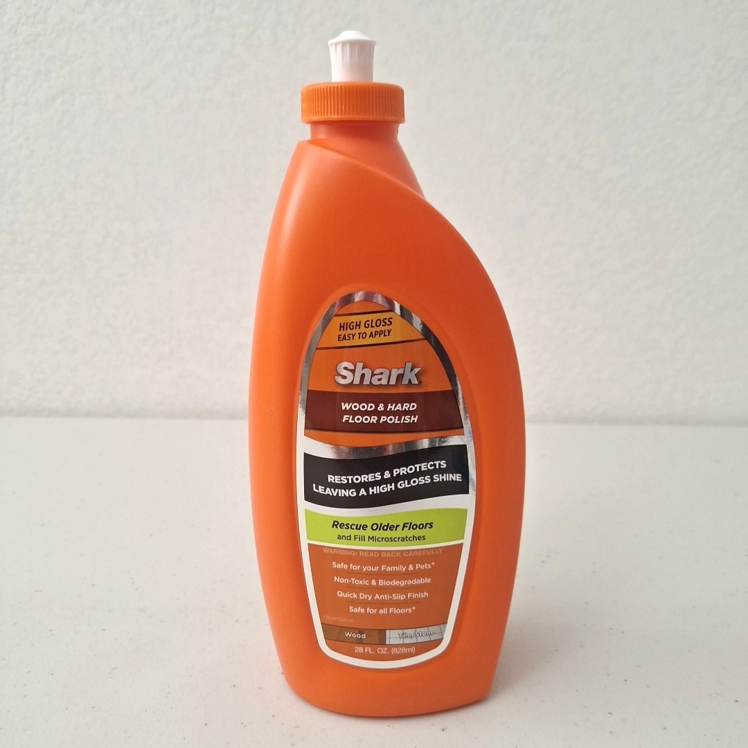 SHARK Wood Hard Floor Polish XL 28 Fl Oz High Gloss Restores Protects NEW SEALED