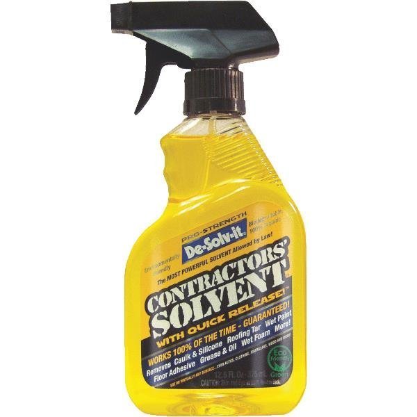 CONTRACTORS SOLVENT DEGREASER, LIQUID, ORANGE-SOL – ADHESIVE REMOVER – ORGANIC