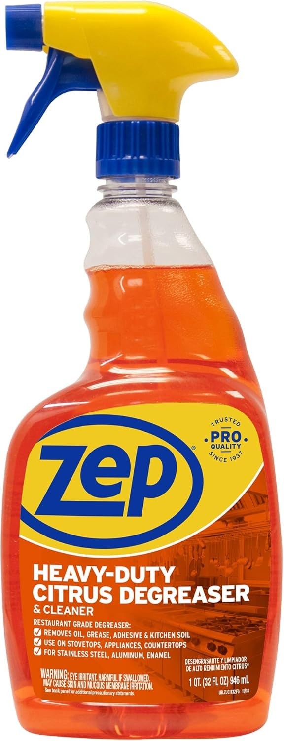 Zep Heavy-Duty Citrus Degreaser and Cleaner – 24 oz ECZUCIT242