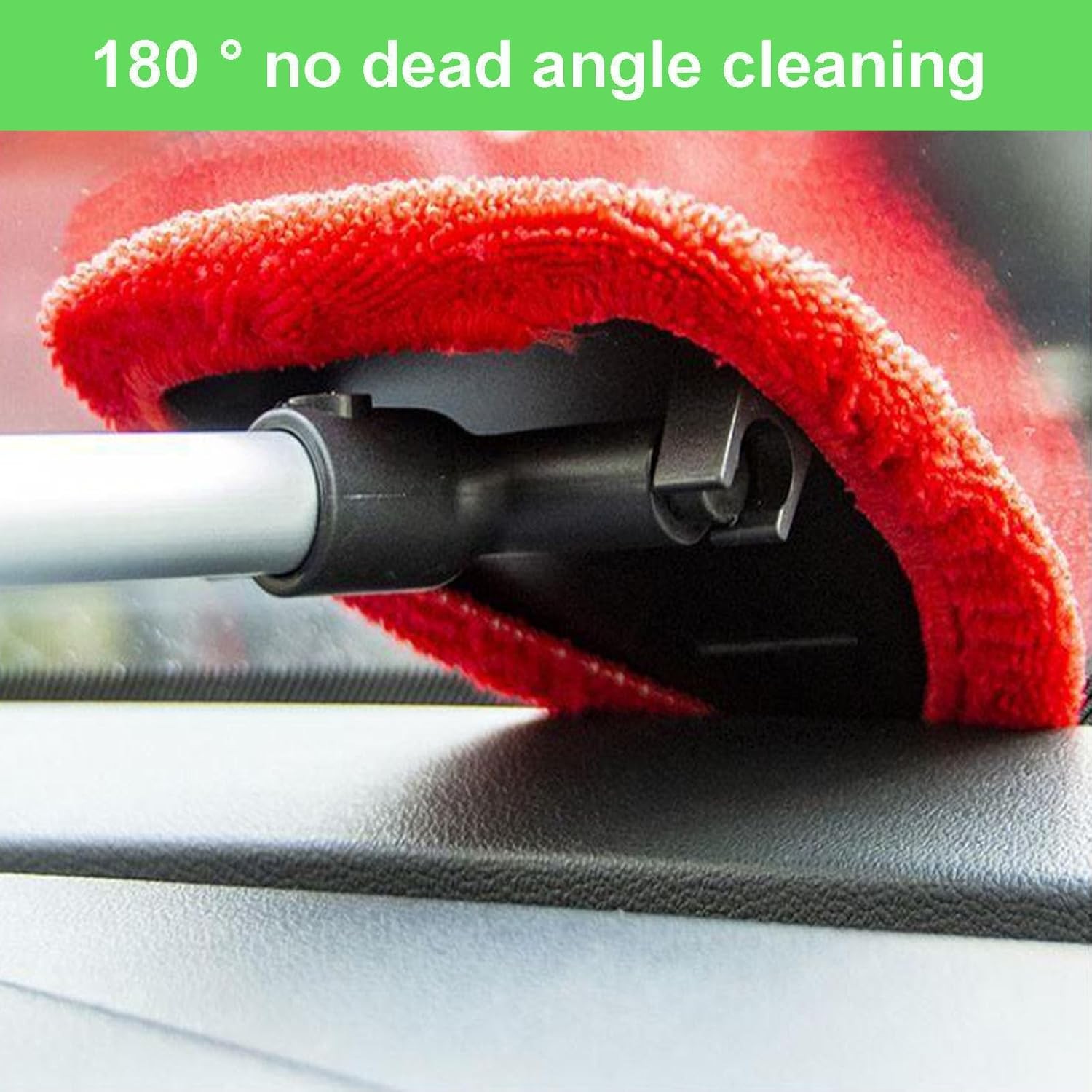 3 Pieces Windshield Cleaning Tool Inside Car Window Cleaner Cleaning Tool with E