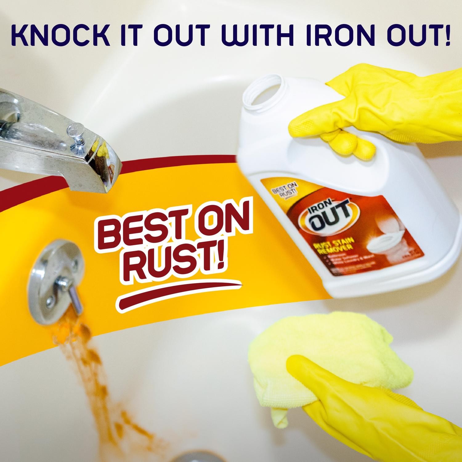 Iron Out IO10N Efficient Rust Stain Remover 152 oz.