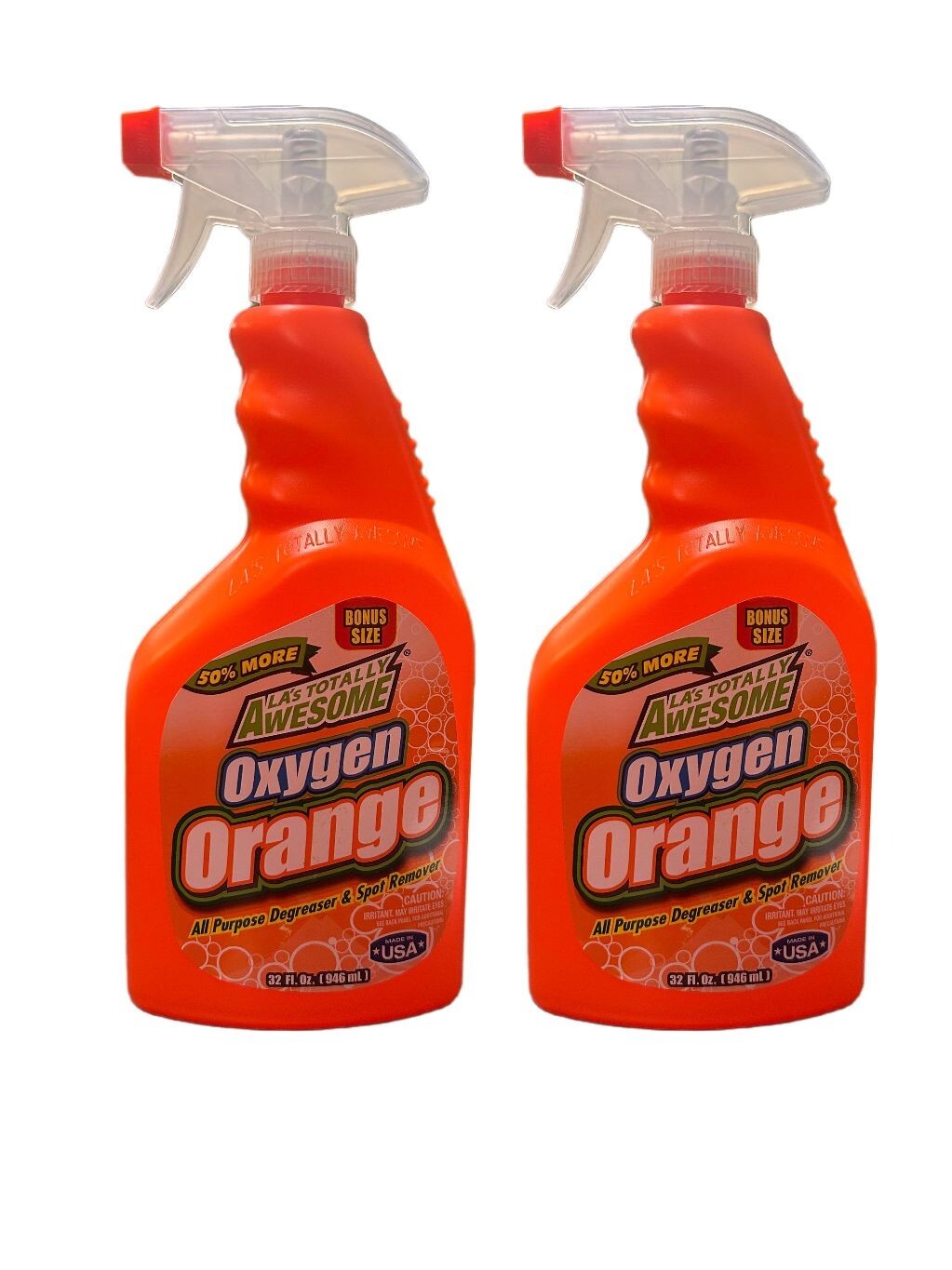 LA’s Totally Awesome Oxygen Orange All Purpose Degreaser & Remover 2/PACK