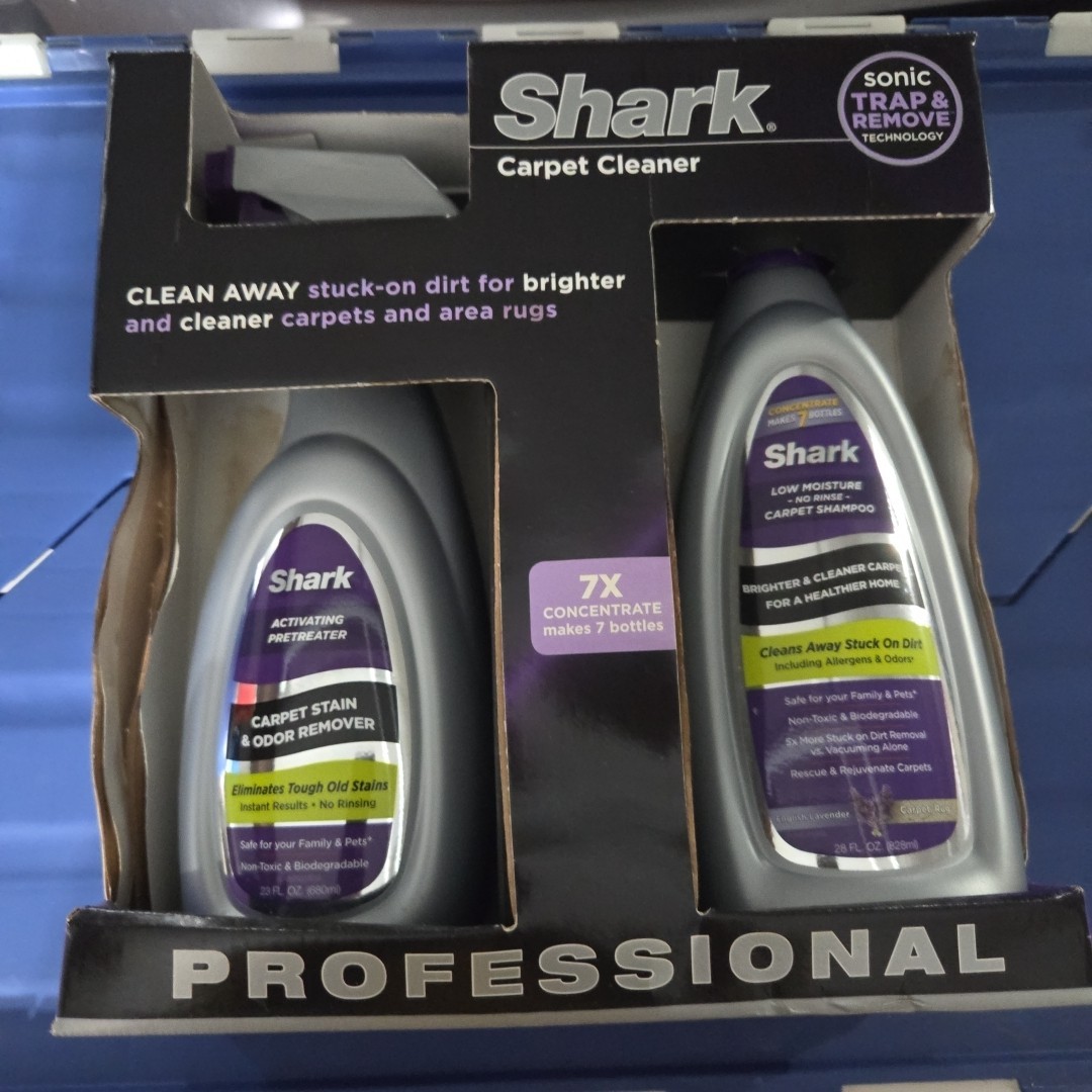 hark Sonic Duo Carpet & Hard Floor Cleaner 2-Pack – Lavender Scent – Non-Toxic