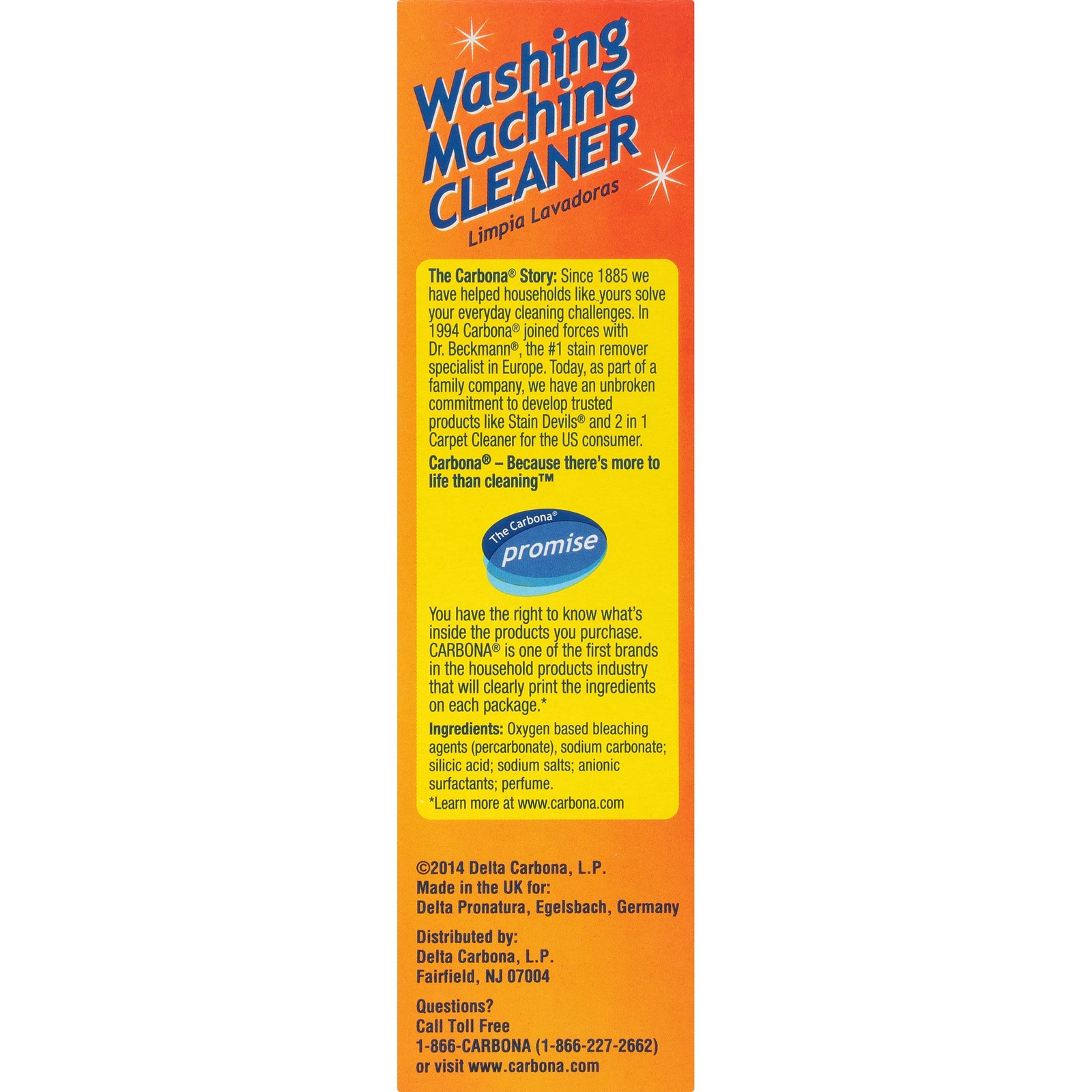 ® Washing Machine Cleaner | Eliminates Odor & Residue | 3 Count, 1 Pack