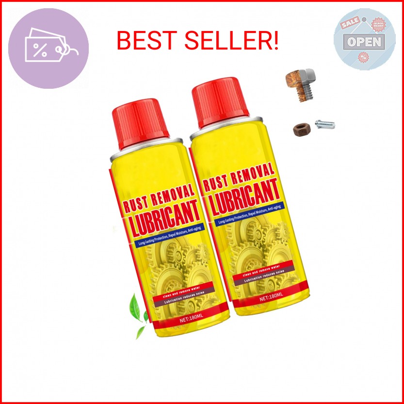 TERFISE 6.1oz Anti-Rust Lubricant Spray & Rust Remover for Metal, Multi-Purpose