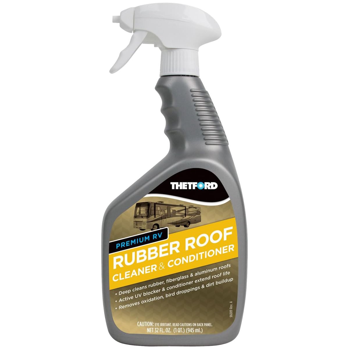 RV Rubber Roof Cleaner and Conditioner 32 Fl Oz Non Toxic UV Blocker Biodegra…