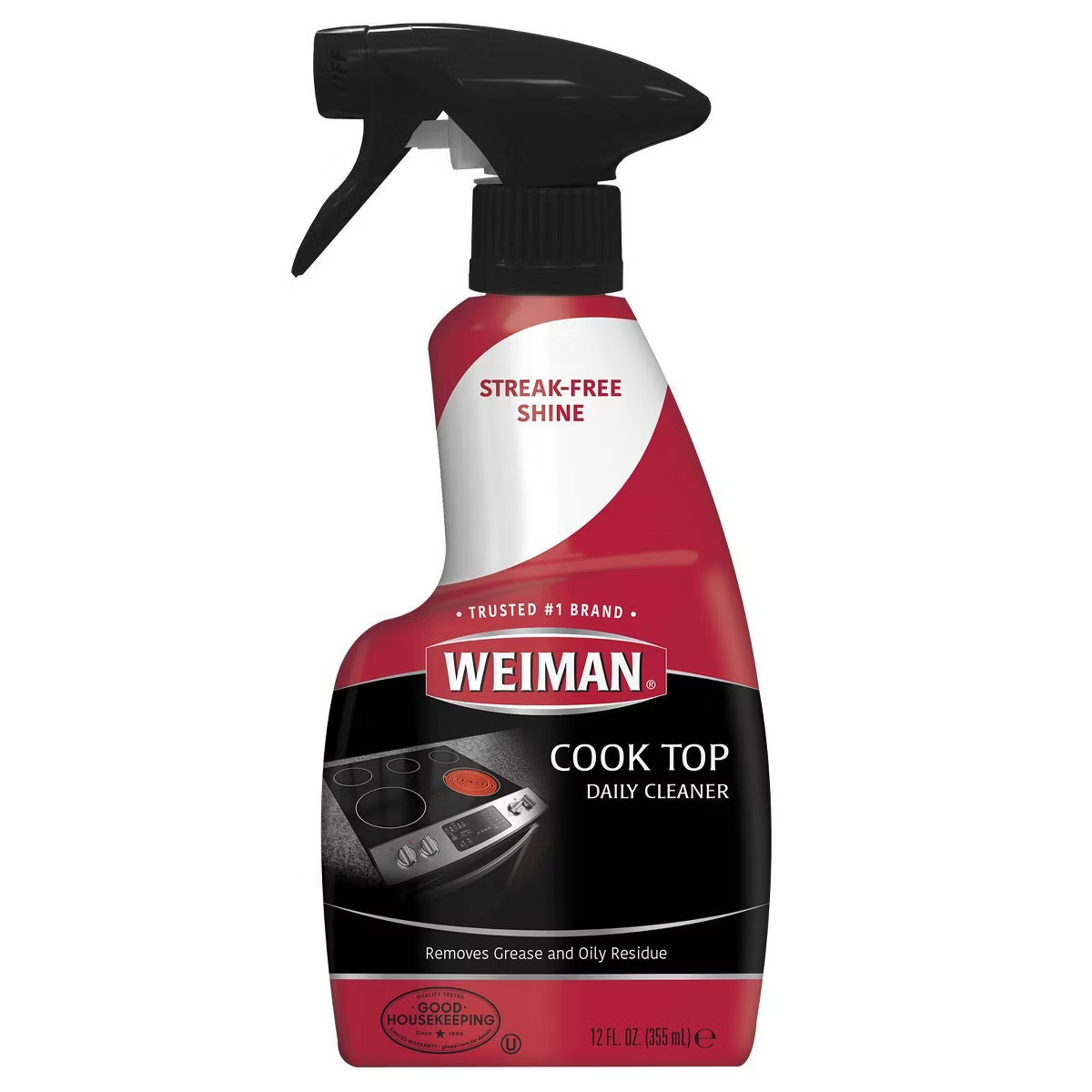 Weiman Unscented Cook Top Daily Cleaning Spray – 12 fl oz