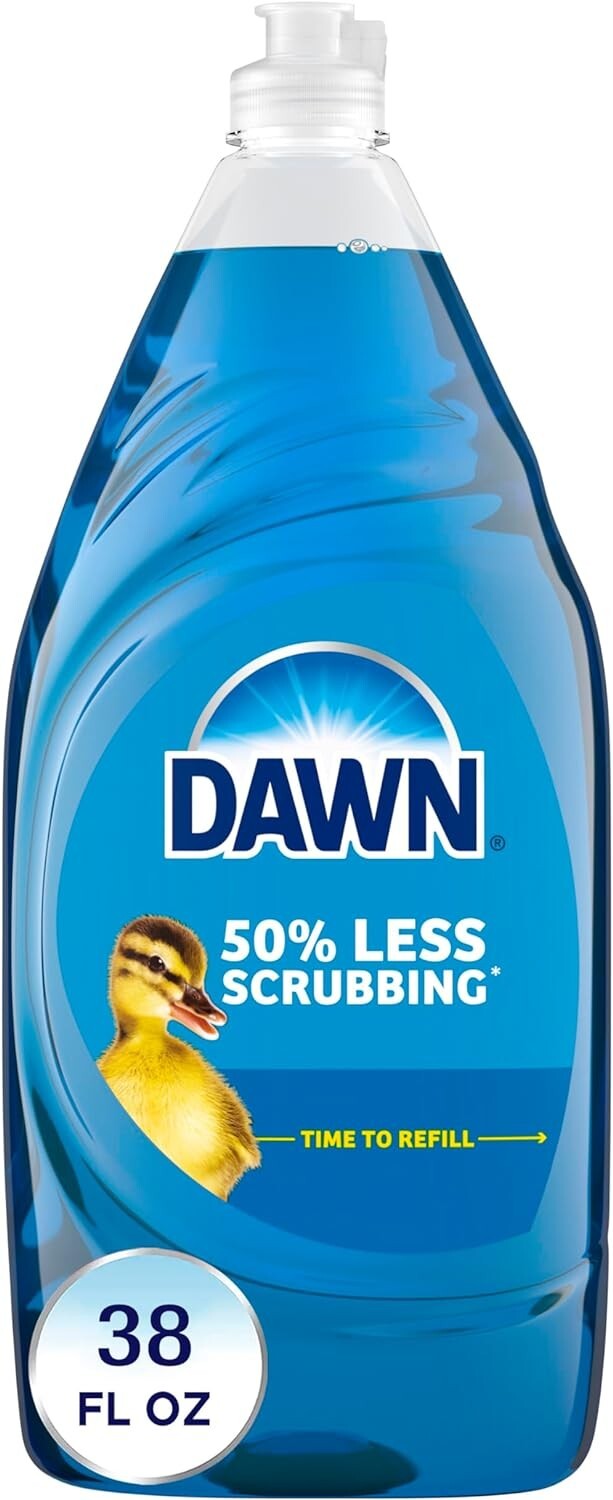 Dawn Ultra Dishwashing Liquid Dish Soap, Original Scent, 38 fl oz