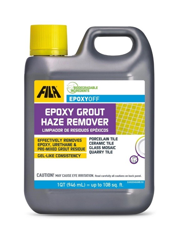 Epoxy Grout Haze Remover – Removes Residue from Vertical Surfaces, 1 QT