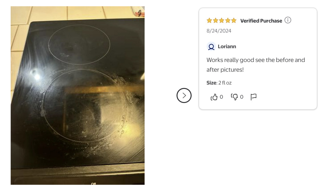 Weiman Glass Stove Top Complete Cleaning Kit Cleaner Scrubber & Scraper Included