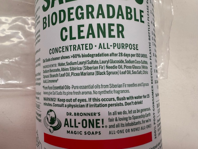Dr. Bronner’s Biodegradable Organic Sal Suds Liquid Cleaner – 32 oz ***3 PACK**