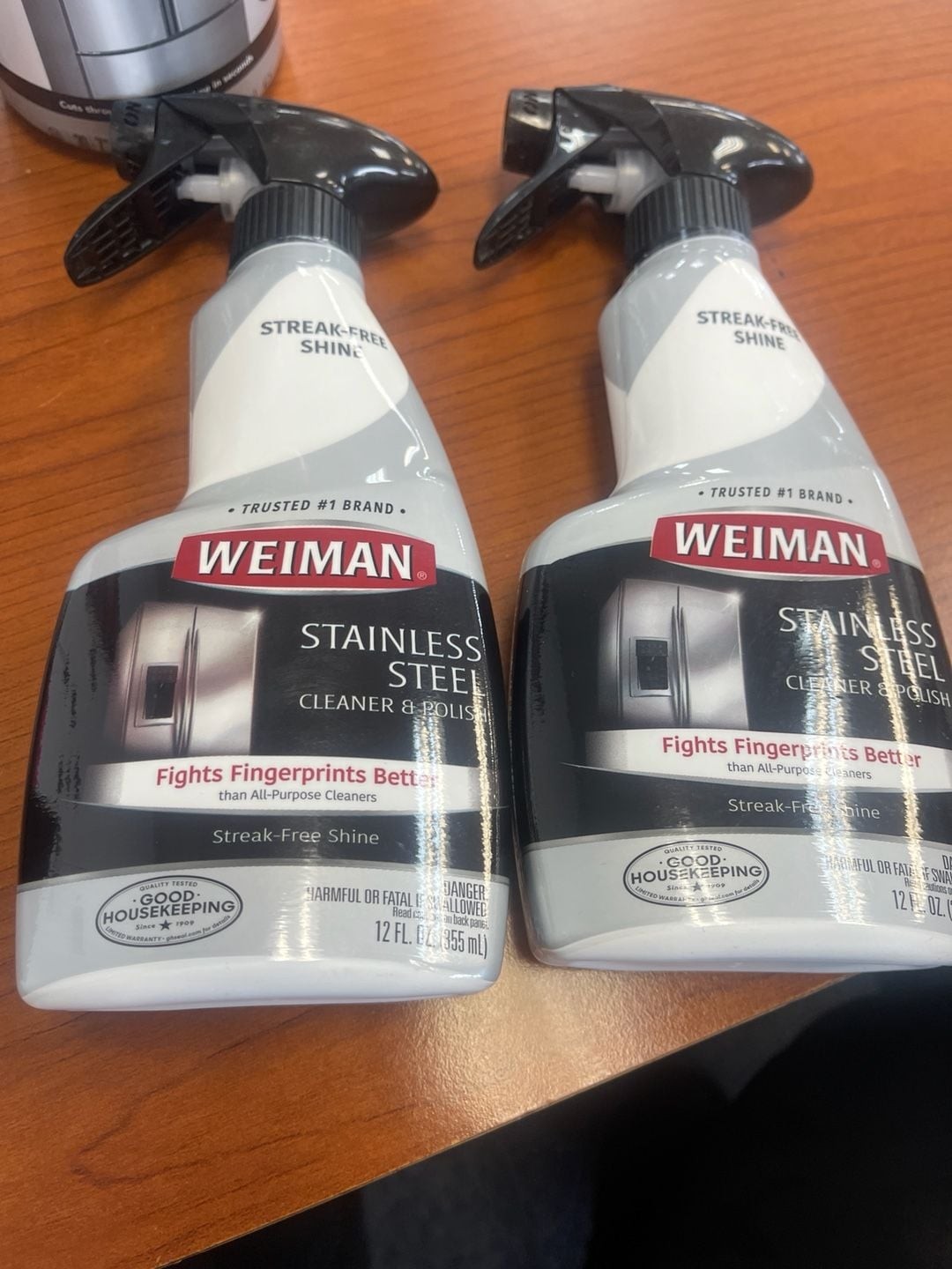 Weiman Stainless Steel Cleaning Kit Bundle: Two 12oz Cleaner & Polish Sprays and