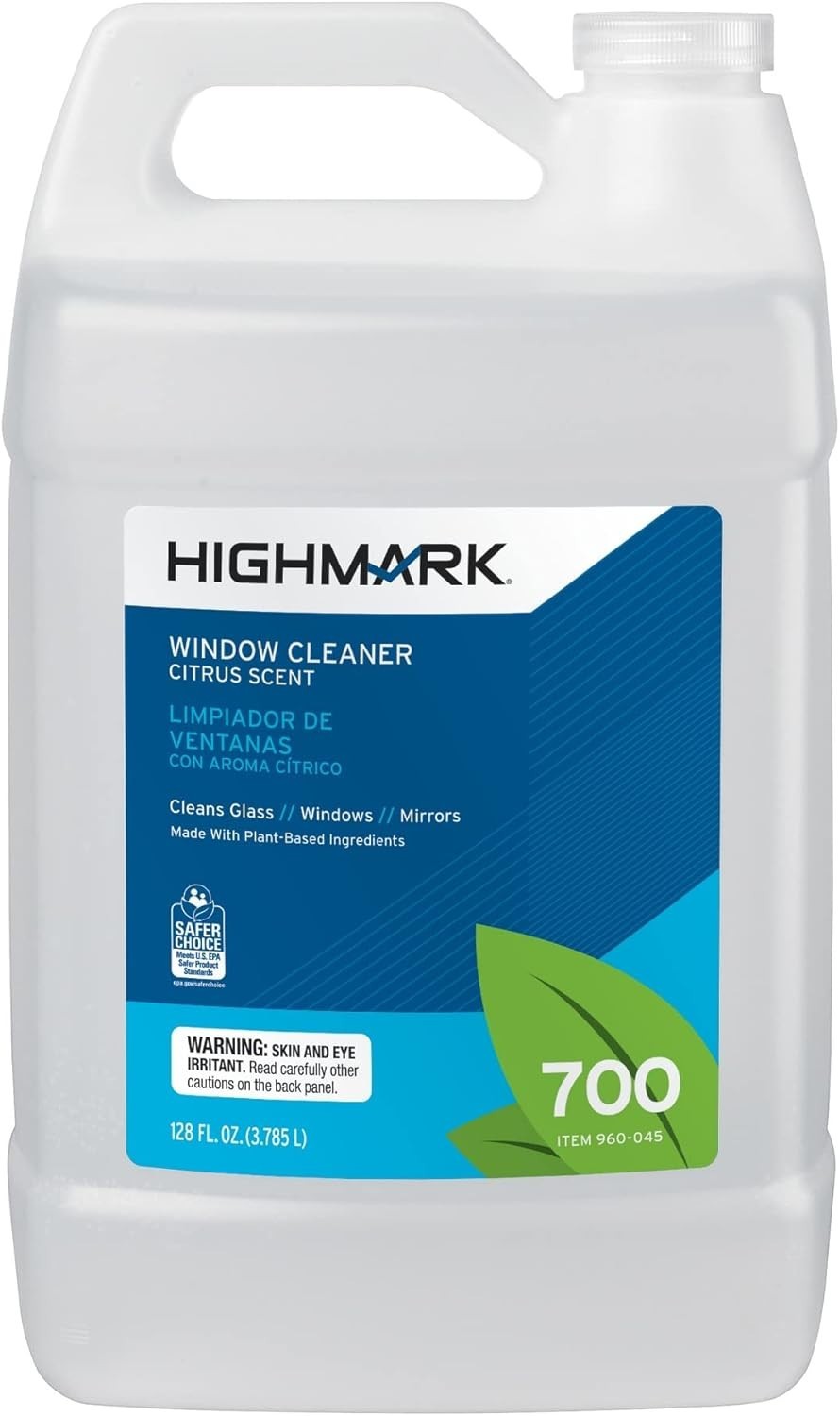 Highmark Window Cleaner Citrus Scent 1-Gallon 700 960-045