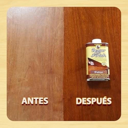 Walnut Wood Finish Restorer – Repair Scratches, Eliminate Stains, 8 Fl Oz