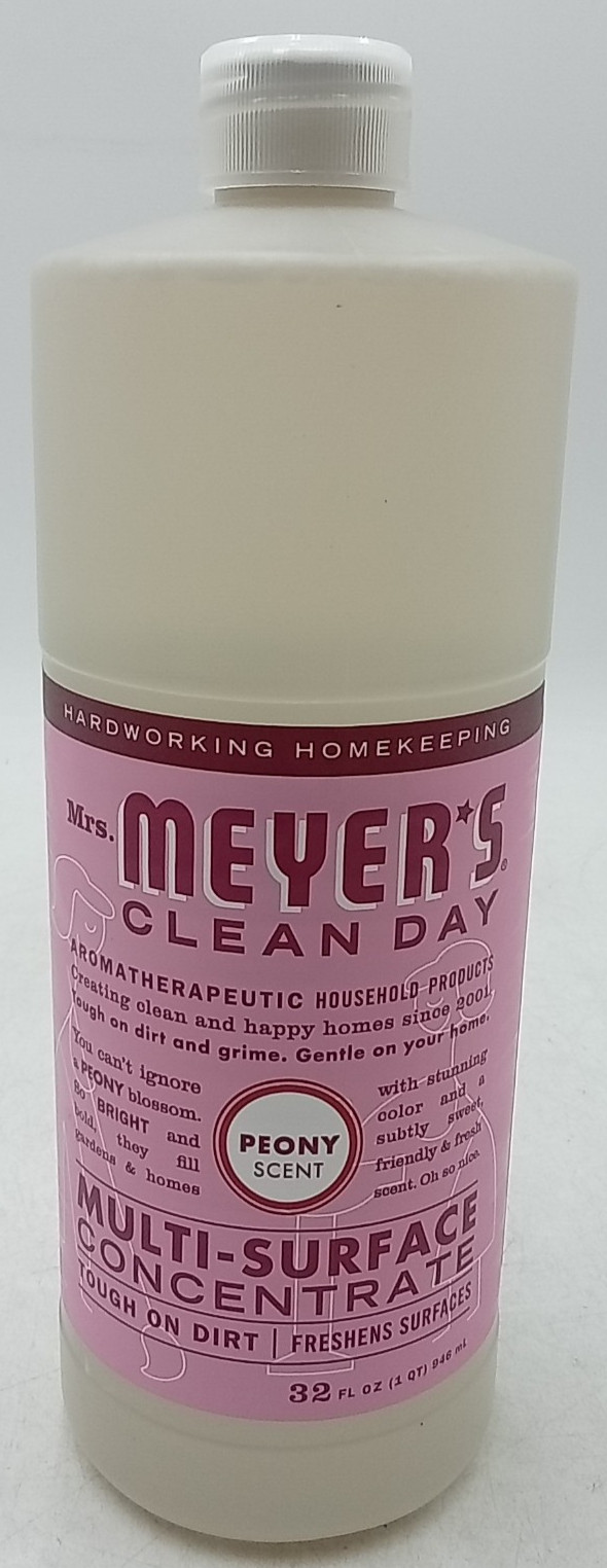 Multi-Surface Cleaner Peony Scent 32 oz. Concentrate