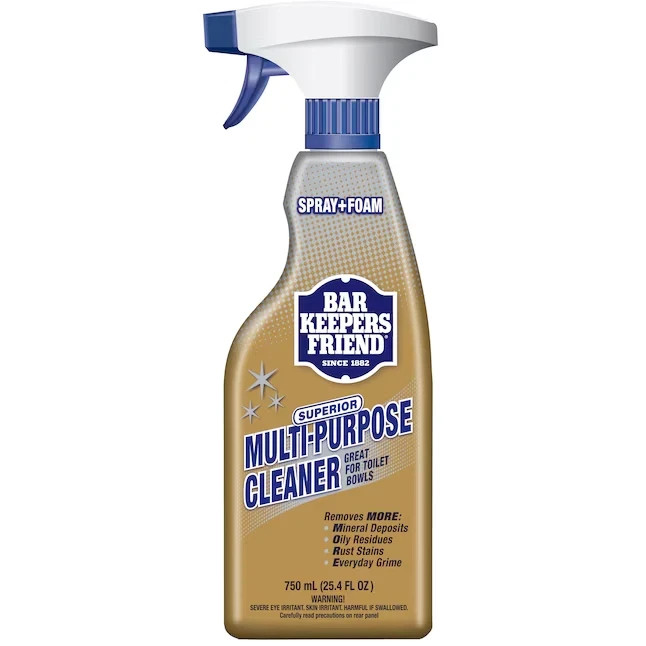 Bar Keepers Friend 25.4 Fluid ounce(s) Lemon Foam Multipurpose Bathroom Cleaner