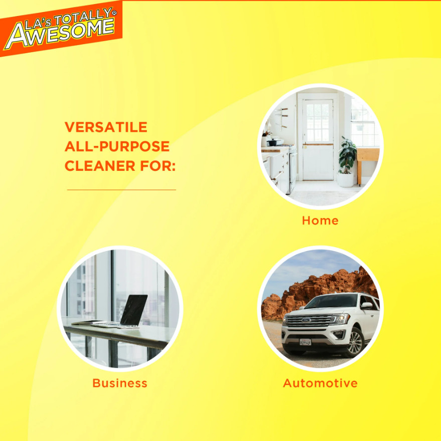 Cleaner Concentrated All Purpose LA’s Totally Awesome 32 oz Versatile Degreaser