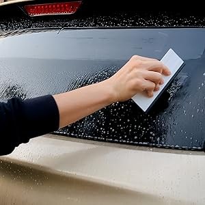 6 Inch Rubber Squeegee for Kitchens, Glass, Shower and Car Windows, Pack of 3