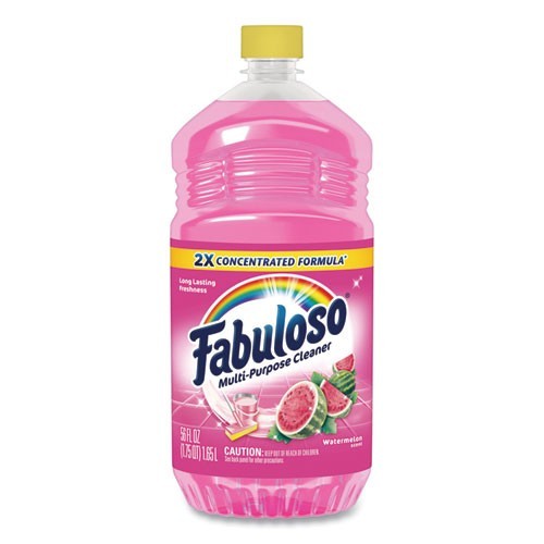 Fabuloso Multi-Use Cleaner, Watermelon Scent, 56 oz Bottle, 2/Pack