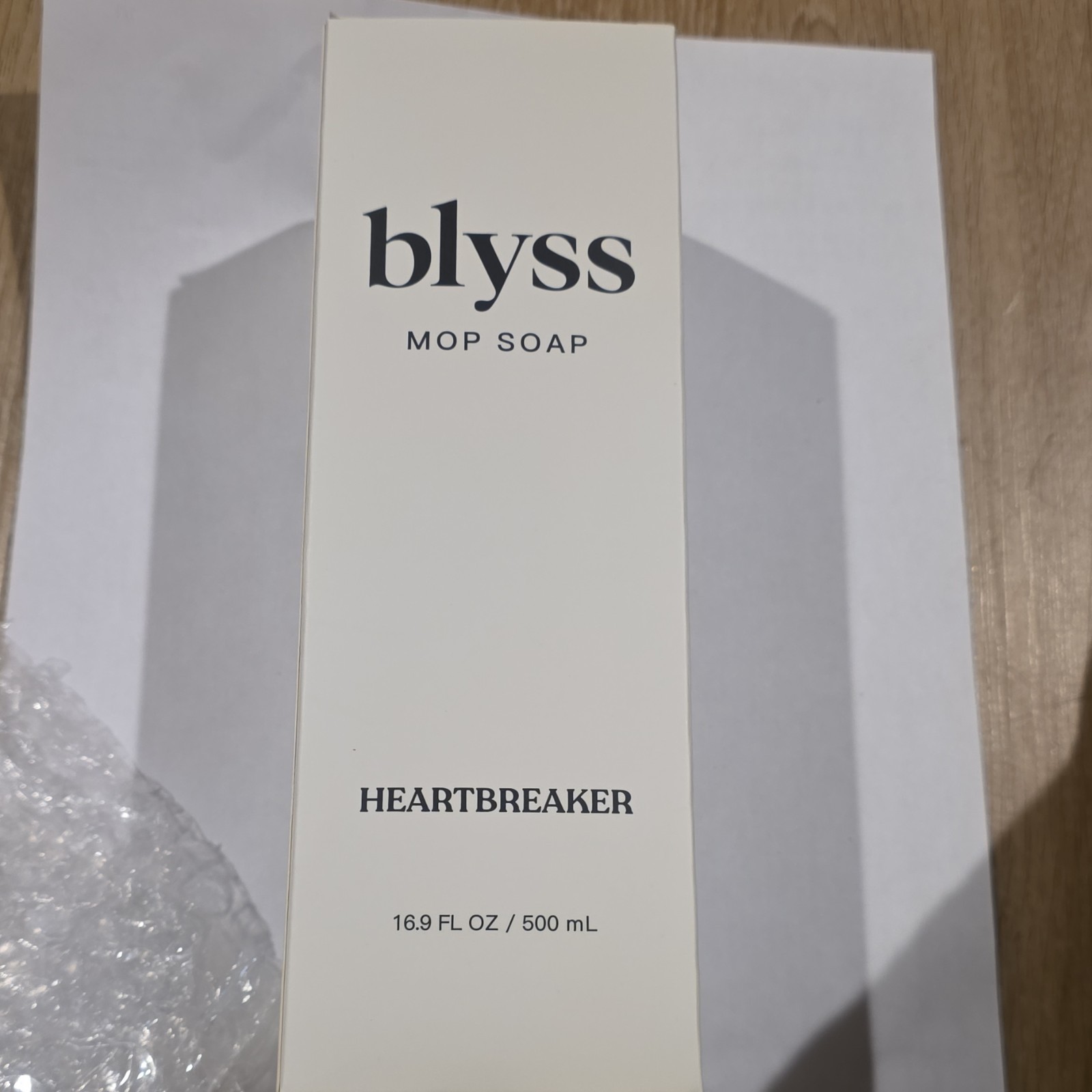 Blyss Heartbreaker Mop Soap Liquid Non-Toxic Pet Friendly 16.9 fl oz 500 mL