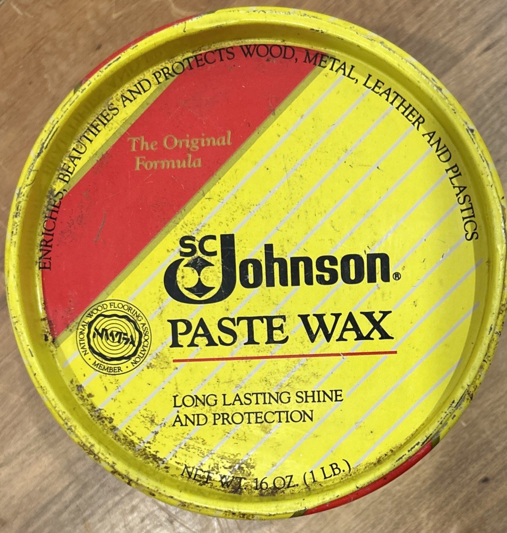 SC Johnson Paste Wax 16 oz 95% Full Original Formula