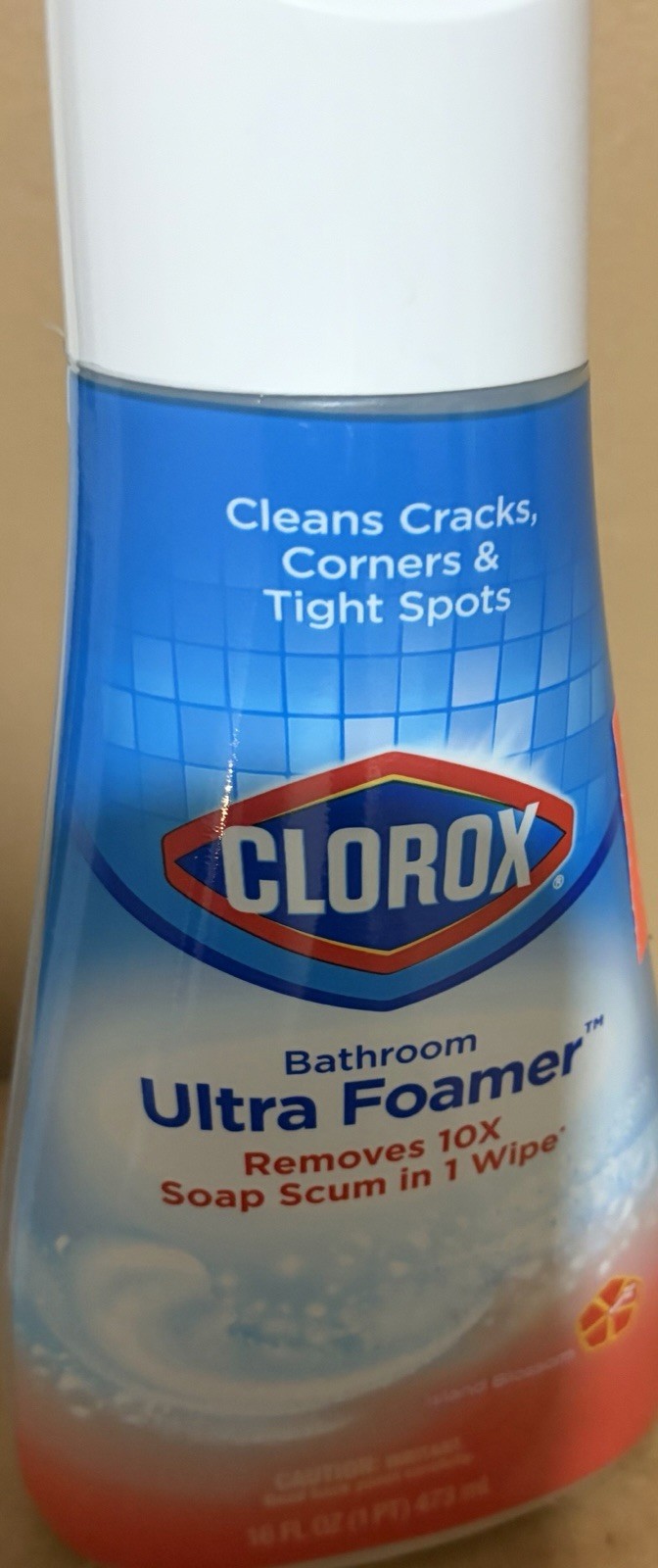 Clorox Bathroom Ultra Foamer Cleaner Spray Refill, Island Blossom, 16 Fl. Oz.