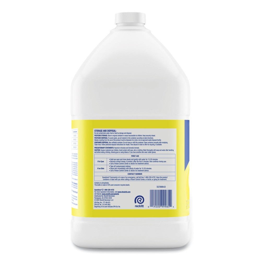 Professional LYSOL Brand 19200-99985 128 oz Cleaner Concentrate – Lemon New
