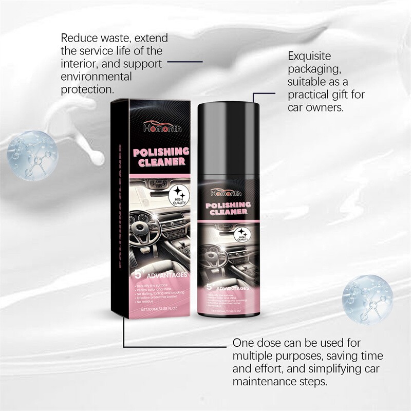 Car Interior Cleaner, Vehicle Interior Polish | Interior Detailer Spray-1/2/3PCS
