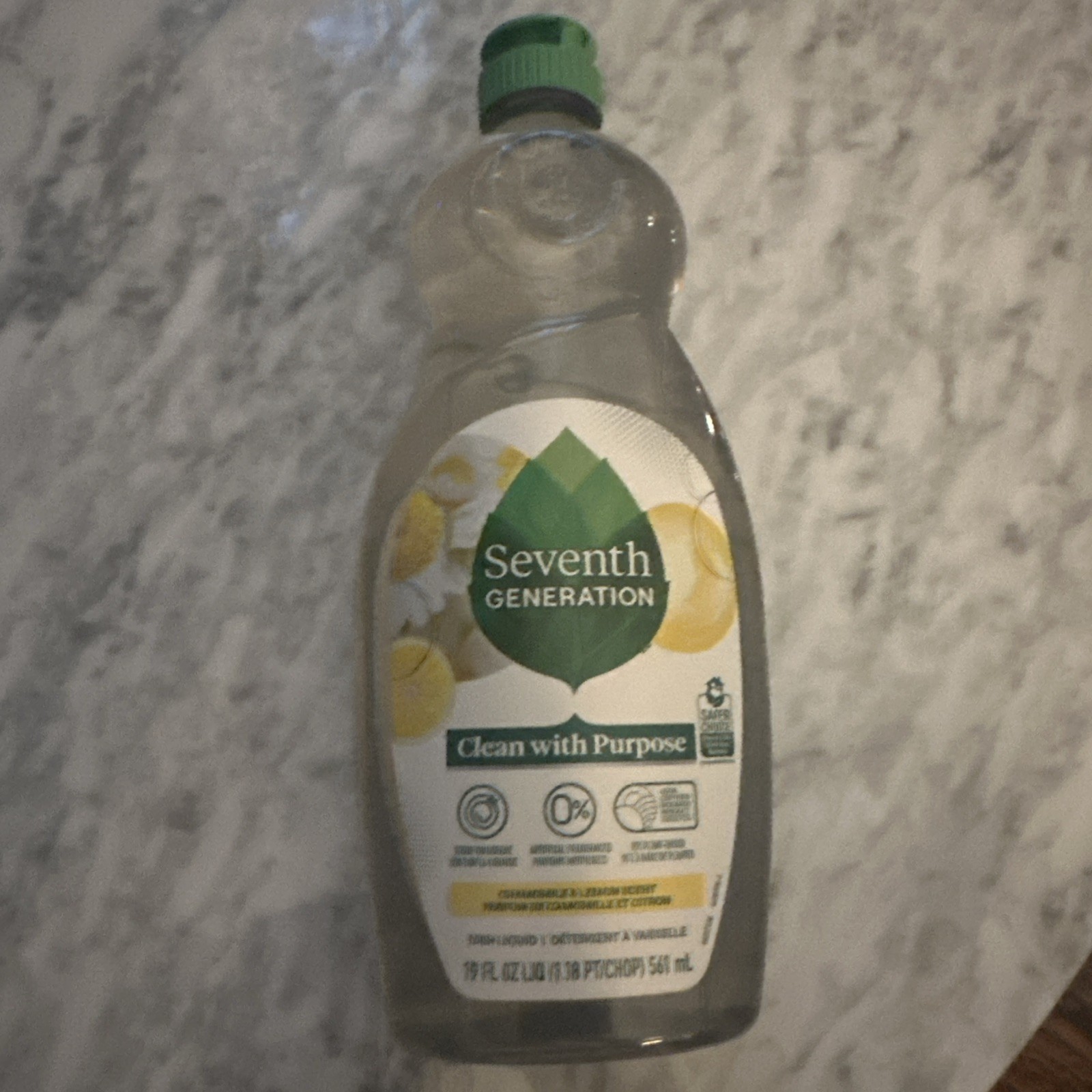 Seventh Generation Lemongrass & Clementine Dish Liquid Soap