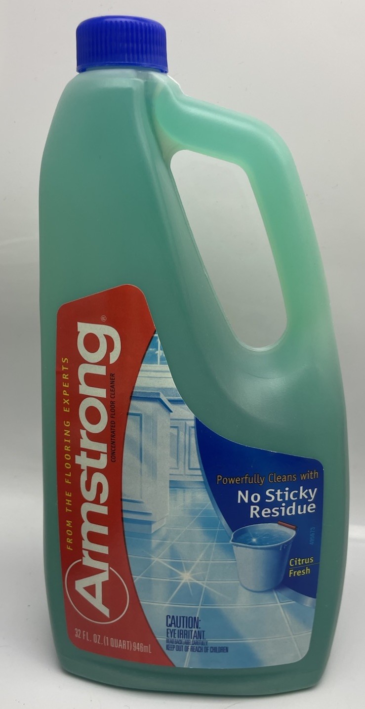 ⭐ NEW Armstrong Concentrated Floor Cleaner Solution 32 FL OZ (1 QUART) CITRUS ⭐