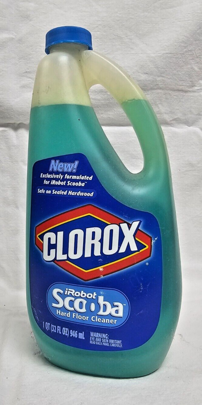 Clorox iRobot Scooba Hard Floor Cleaner Solution 32 oz SEALED