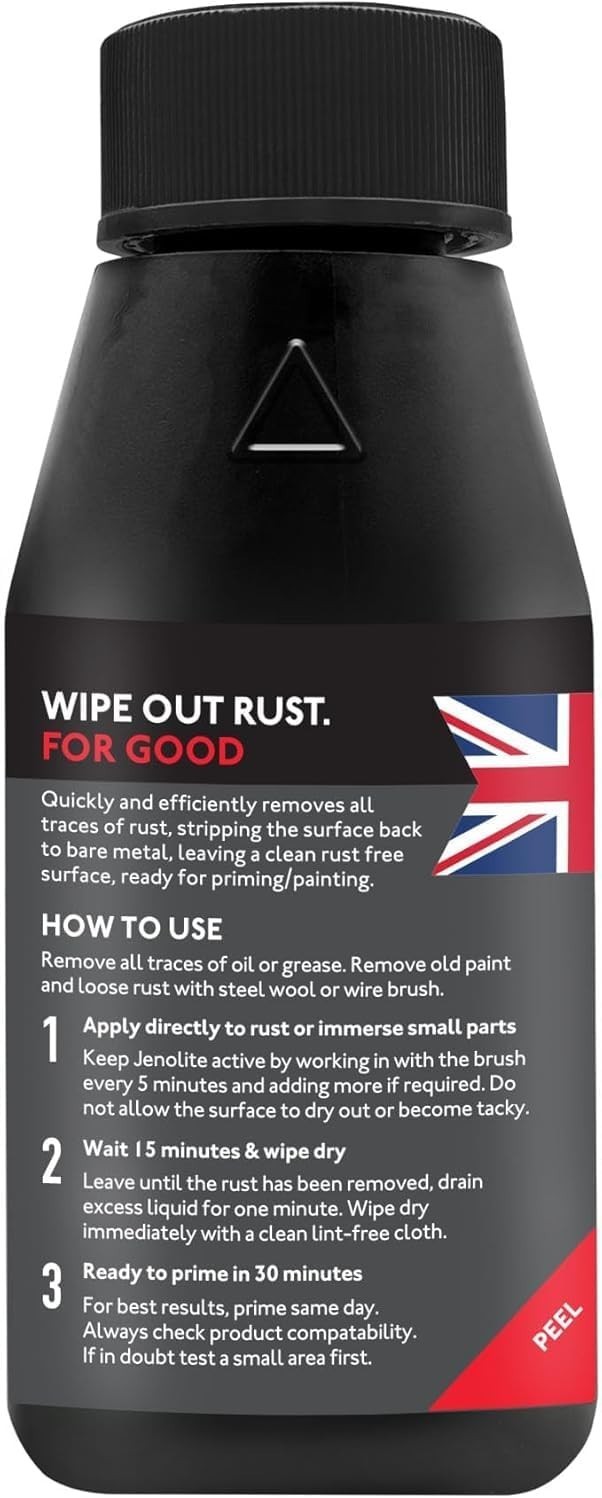 Fast Acting 5oz Rust Remover for Metal – No Drip, Industrial Strength Solution