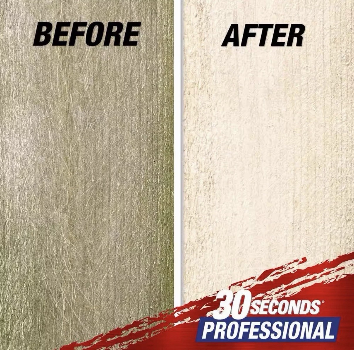 2.5 Gal Professional Outdoor Cleaner | Mold and Mildew Stain Remover 30 Seconds