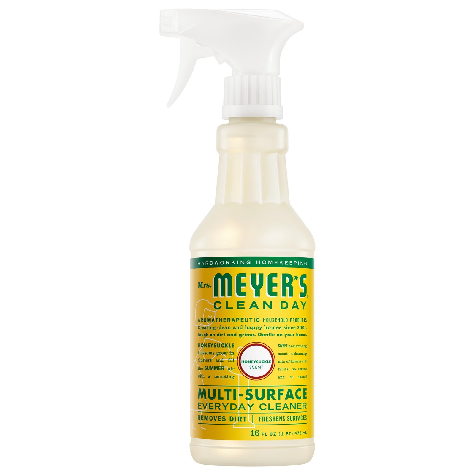 MRS. MEYER’S CLEAN DAY Multi-Surface Everyday 16 Fl Oz (Pack of 1), Multi
