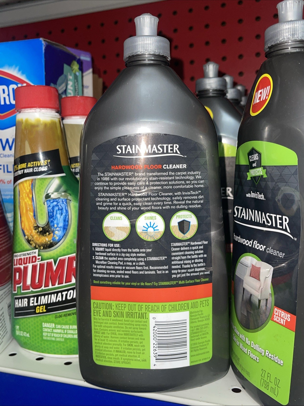Stainmaster Hardwood Floor Cleaner & Protects Citrus Scent 27 Fl Oz Bottle