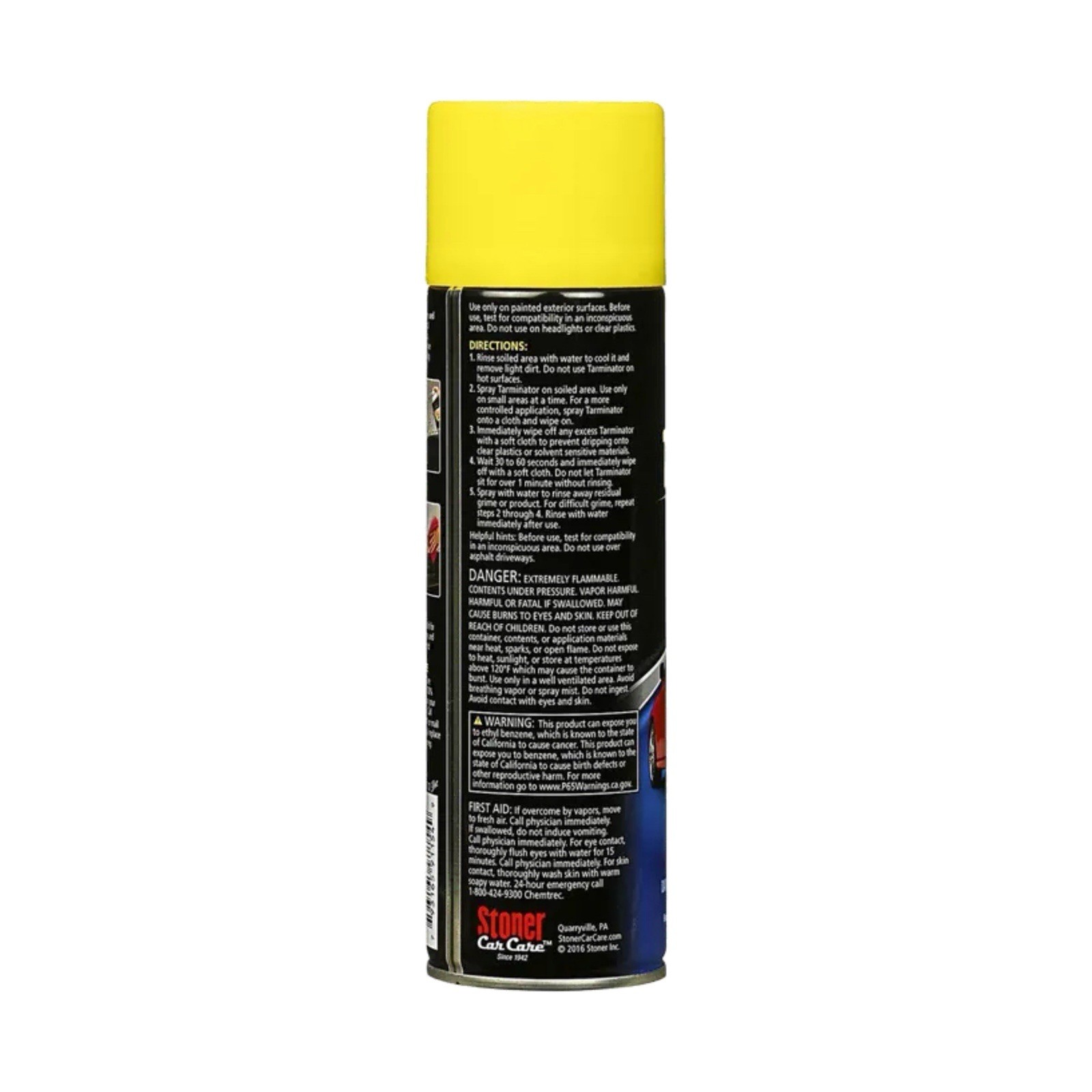 TARMINATOR Tar & Sap Remover Auto Paint Safe Quick Action 16 oz