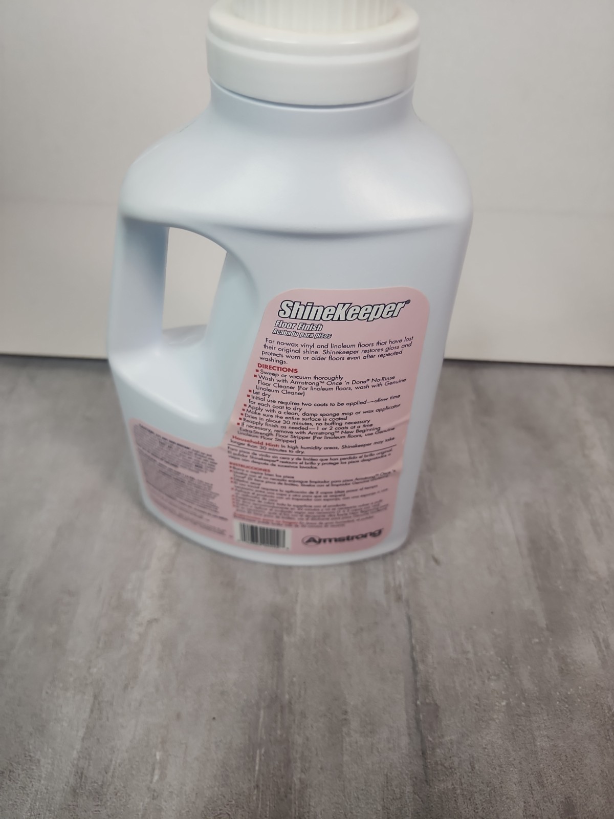 Armstrong Flooring Shinekeeper Floor Polish Long Lasting Vintage 1/2 Gallon