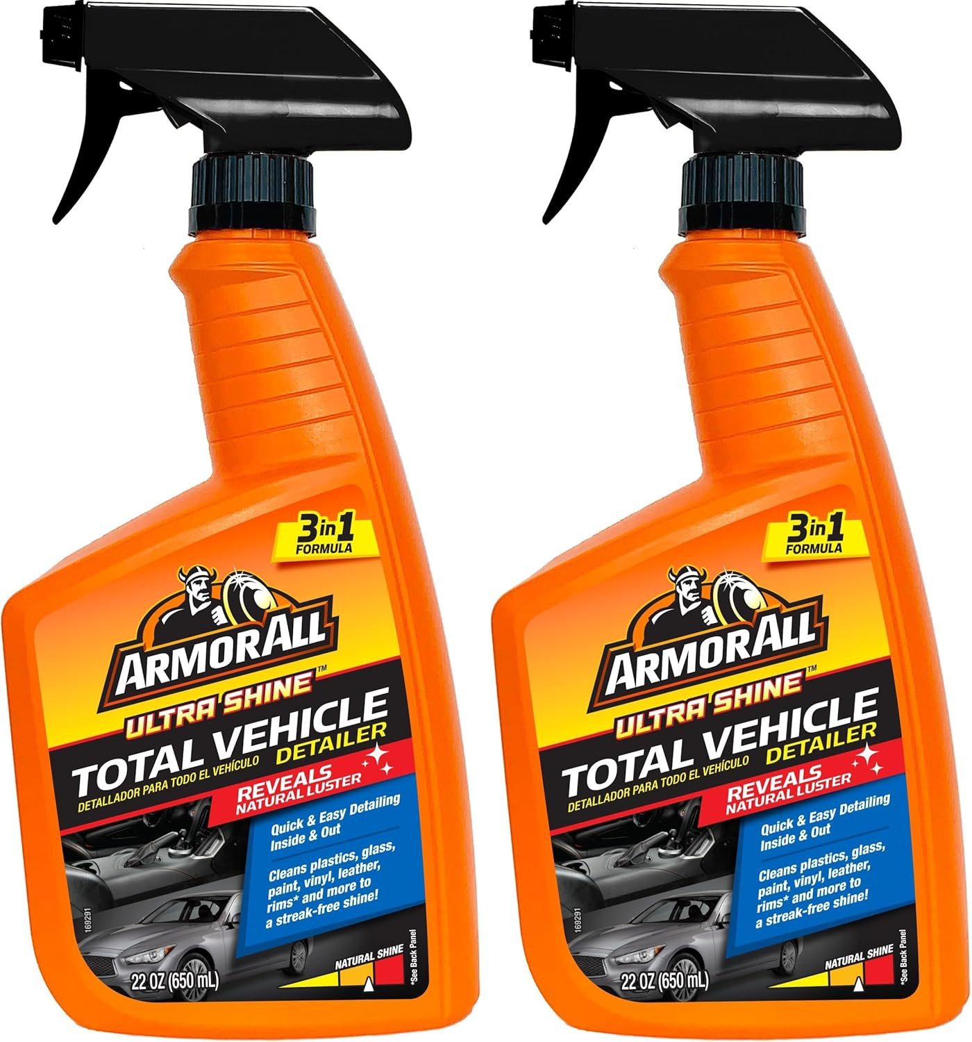 Ultra Shine Total Vehicle Detailer by , Car Detailer Spray for Interior and Exte
