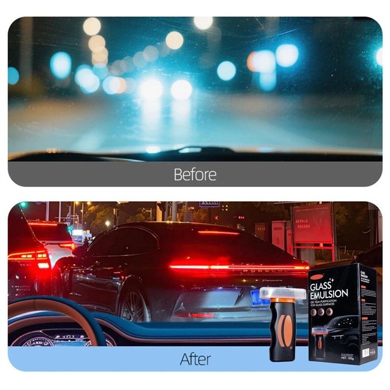 Qifor Glass Cleaner,Qifor Car Oil Film Cleaner Glass Guard,Automotive Oilfilm
