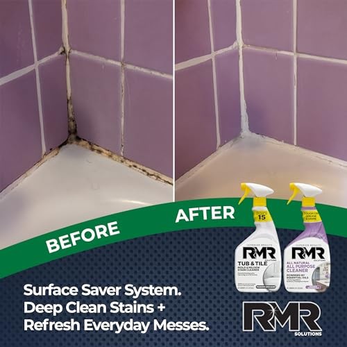 RMR Surface Saver System – Tub & Tile Stain Remover + All Natural All Purpose