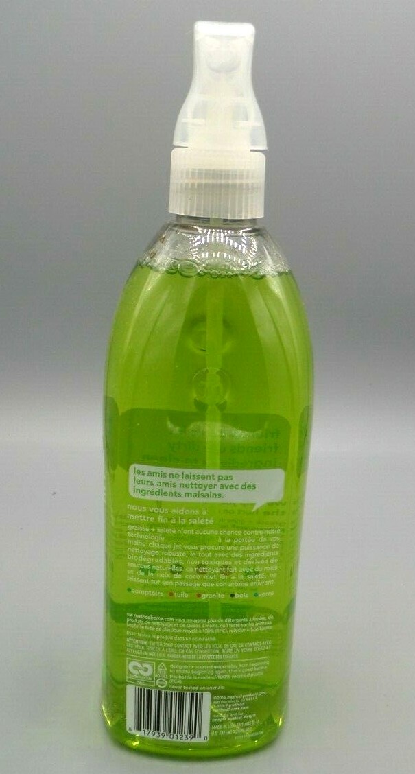 4-PACK Method All Purpose Natural Lime + Sea Salt 28 FL.Oz Each Free Shipping