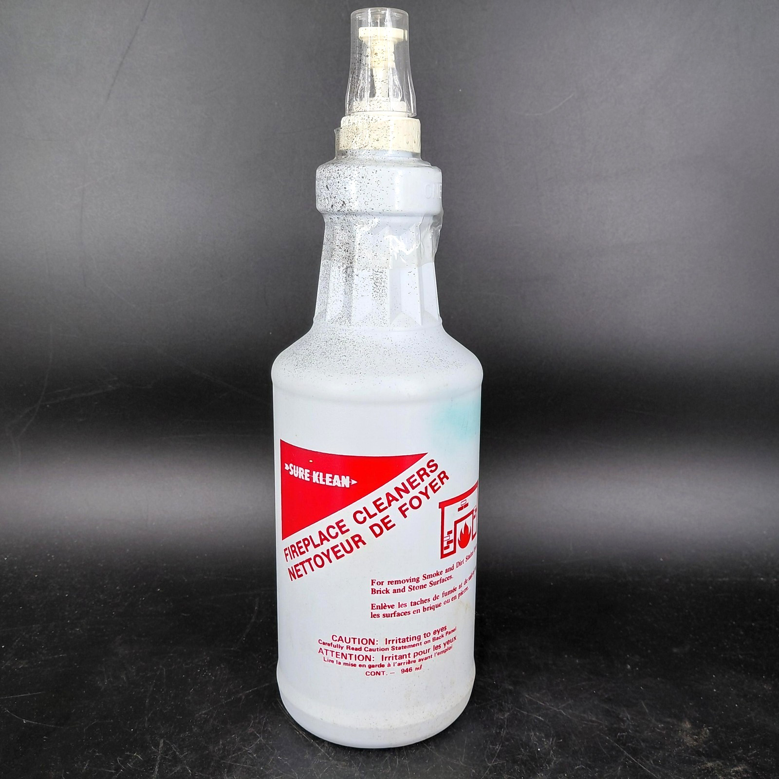 Sure Klean Fireplace Masonry Brick Stone Cleaner 946ml 1 Qt Soot Smoke Surface