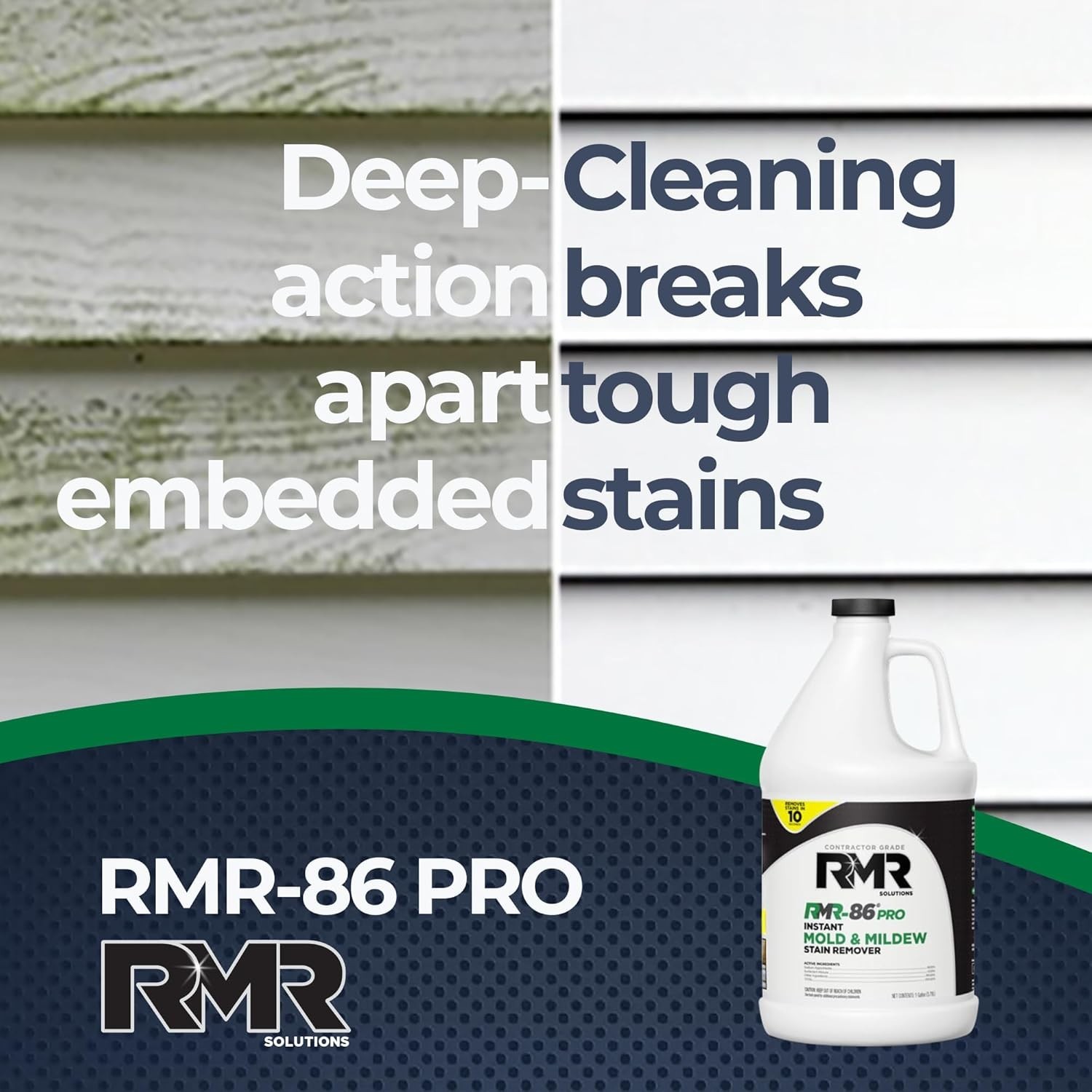Mold Remover Stain Mildew Cleaner Heavy Duty Surface Spray 1 Gallon