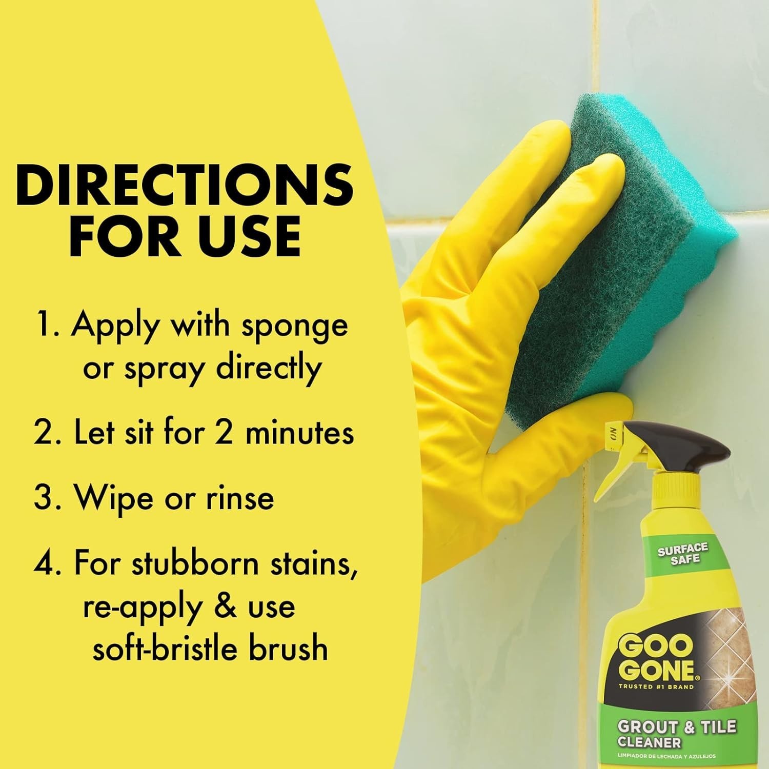 Professional-Strength Tile & Grout Cleaner – 28 Fl Oz, Safe for All Surfaces