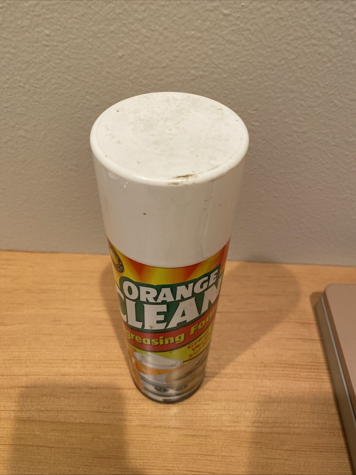 ORANGE CLEAN Degreasing Foam Orange Glo 17 oz. Spray Can Vintage Retro Cleaning