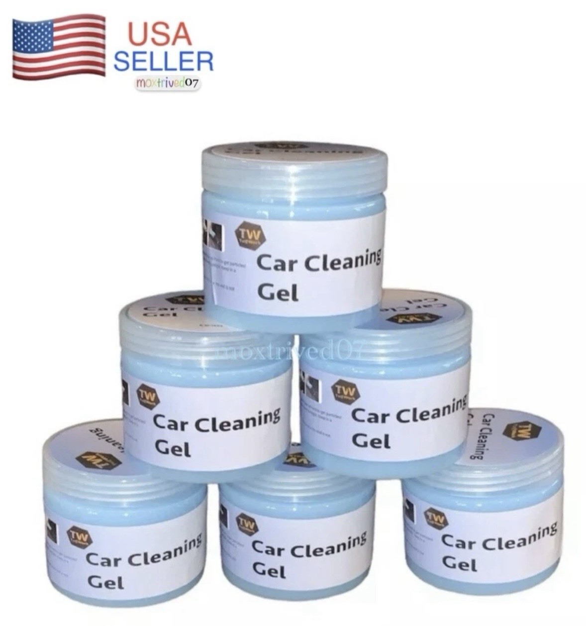 Reusable Cleaning Gel Universal Dust Cleaner Slime Pc Keyboard Car Auto Dust 6pc