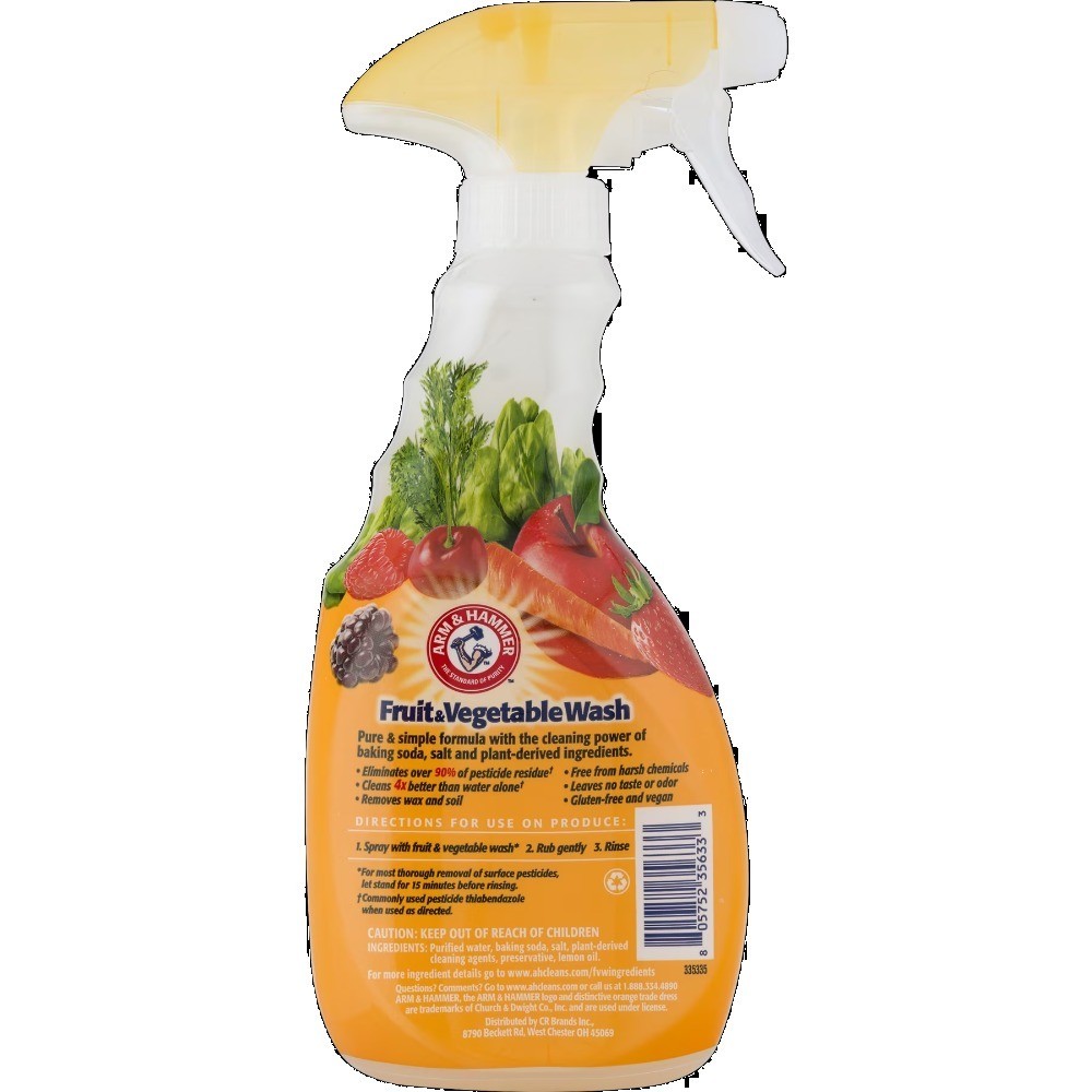 Fruit and Vegetable Wash Produce Cleaner 500ml Natural Food Cleaner Spray