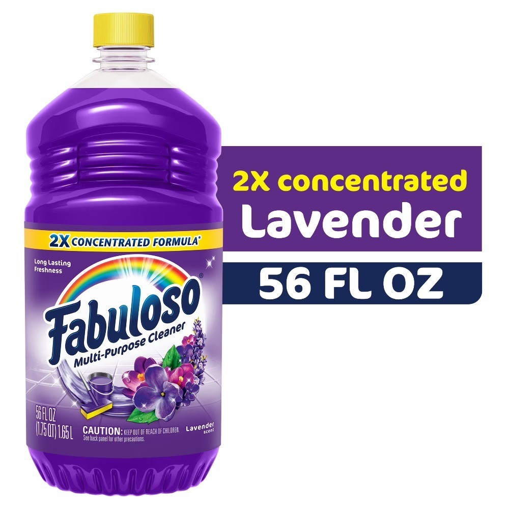 Concentrated Multi Purpose Cleaner and Floor Cleaner Lavender Scent 56 fl oz
