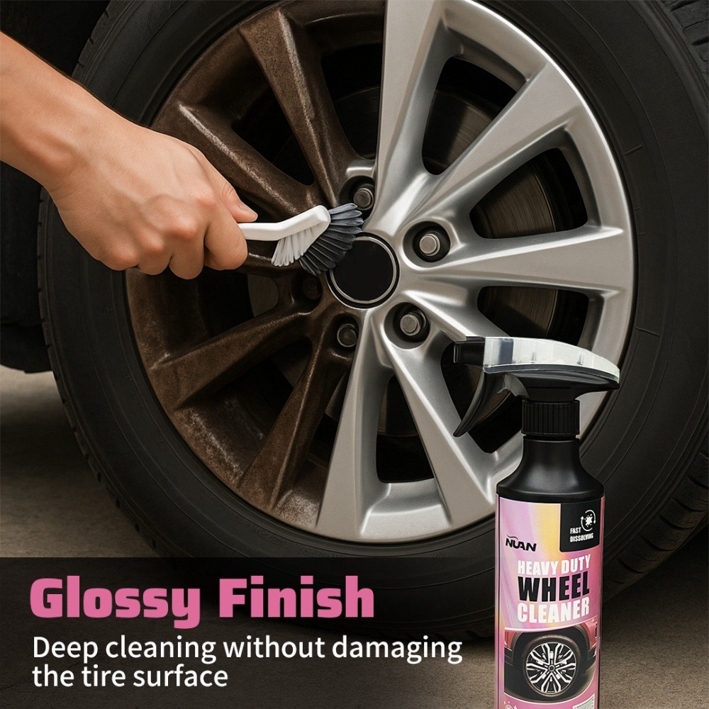 1/2/3PCS Multi-functional Remover Wheel Cleaner Heavy Duty Wheel Cleaner 270ML