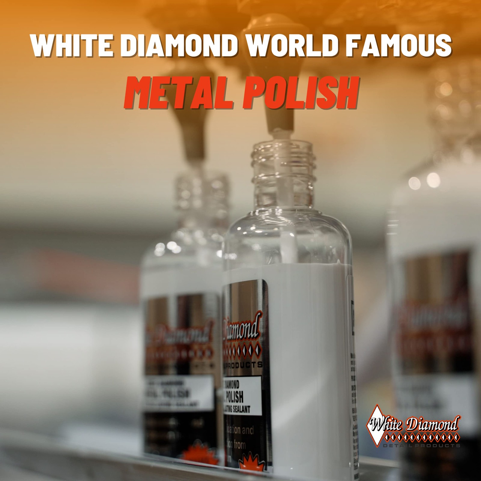 Metal Polish with Sealant, 12 fl oz – Cleaner Protectant for Aluminum, Chrome